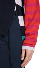 Block Design Knit Sweater