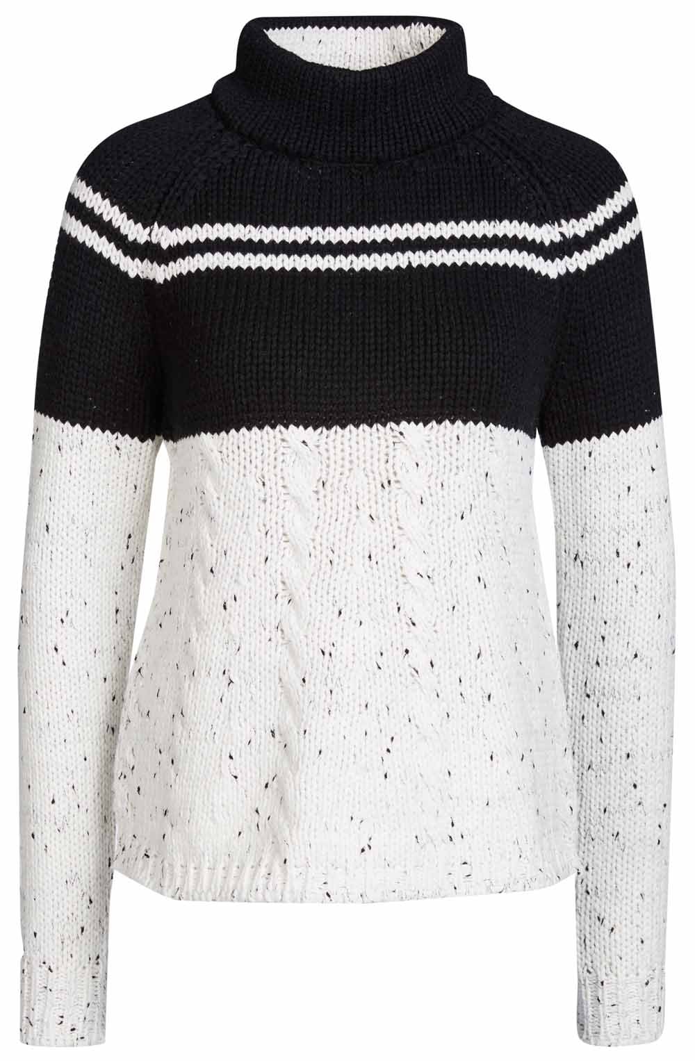 Block Design Sweater