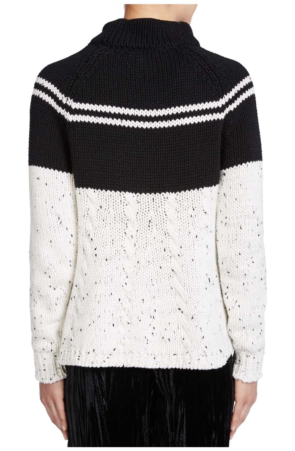 Block Design Sweater