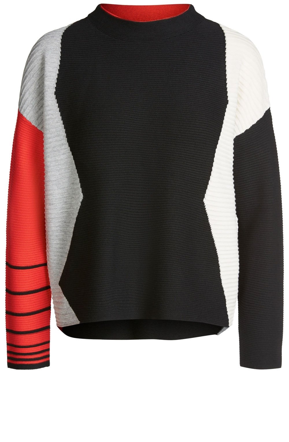Block Design Sweater