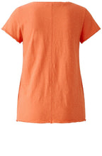 Blood Orange Cotton T Shirt