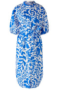 Blue and White Tunic Style Dress