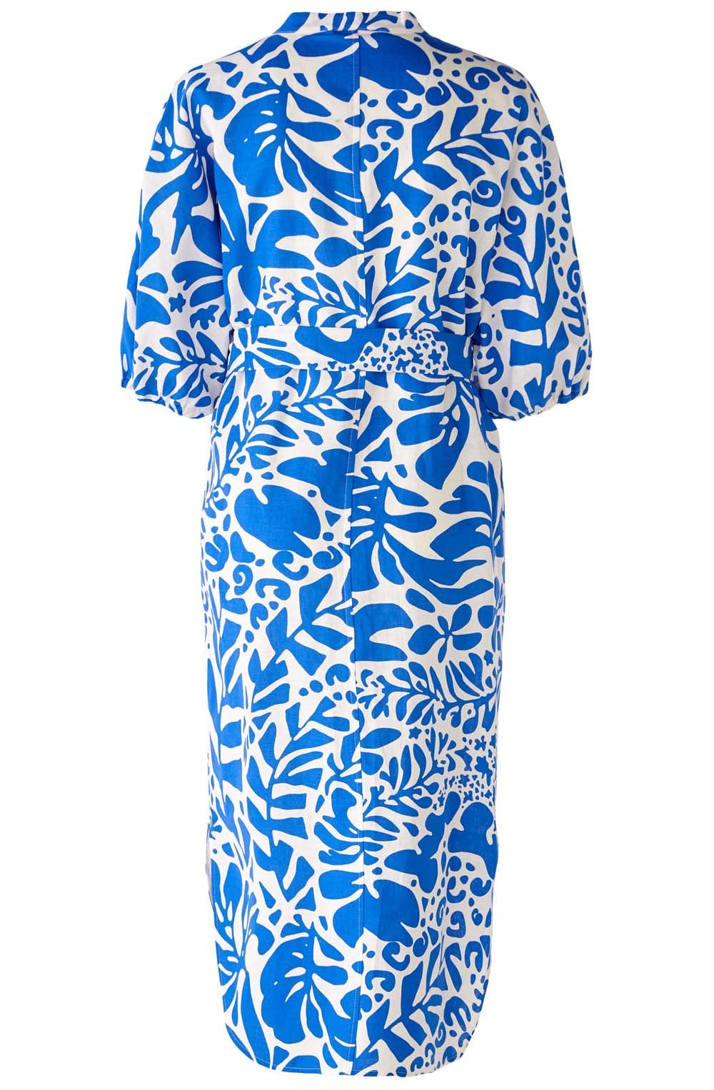 Blue and White Tunic Style Dress