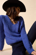 Blue Angel Yarn V Neck Pullover