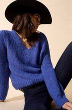 Blue Angel Yarn V Neck Pullover