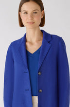 Blue Boiled Wool Coat