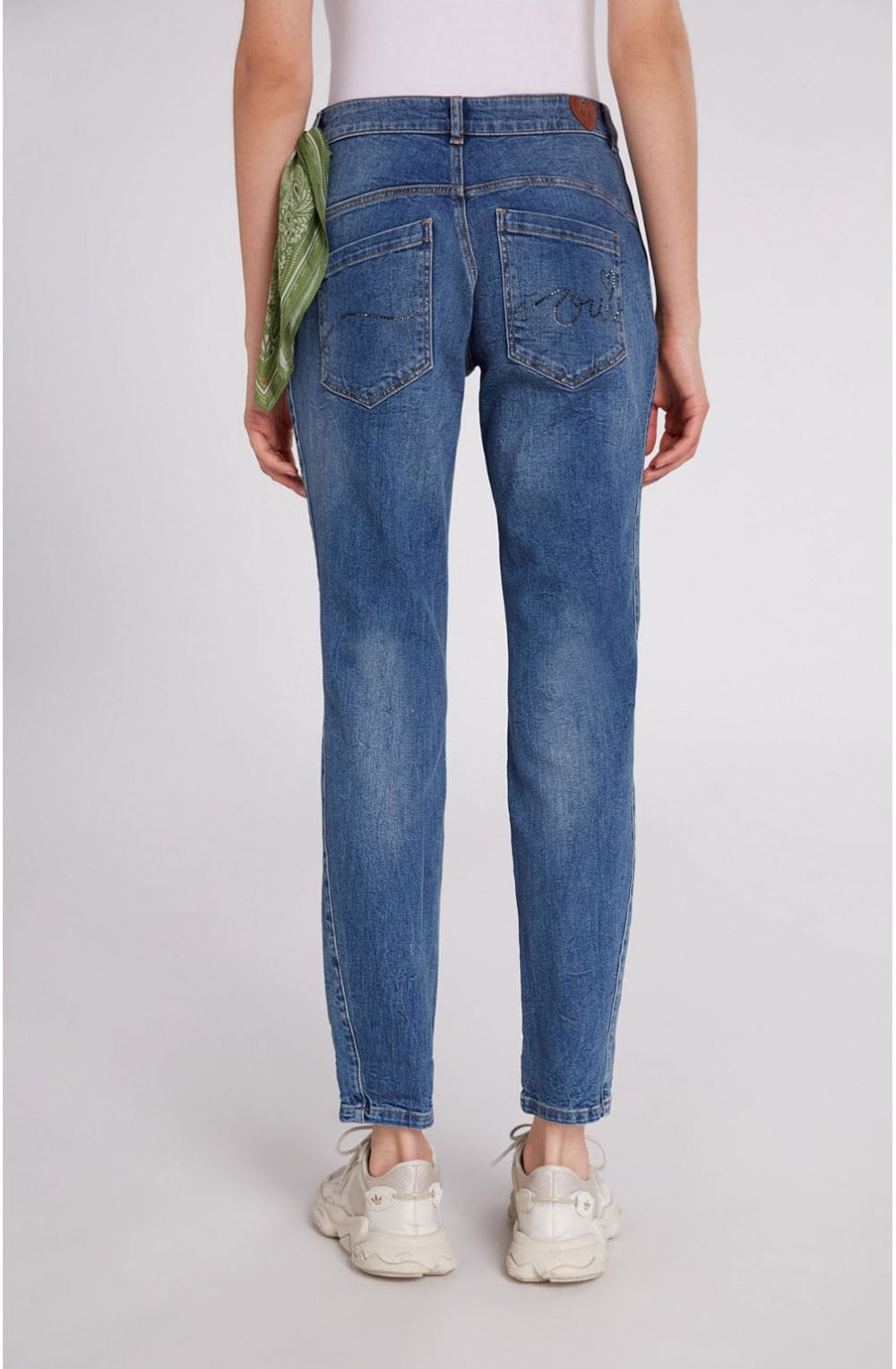 Blue Chester Girlfriend Jeans