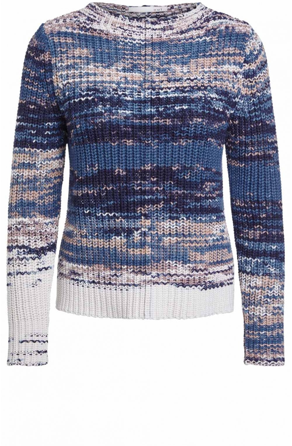 Blue Chunky Knit Jumper