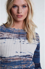 Blue Chunky Knit Jumper