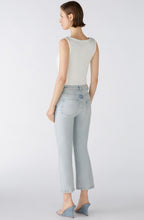Blue Denim Cropped Easy Kick Jeans