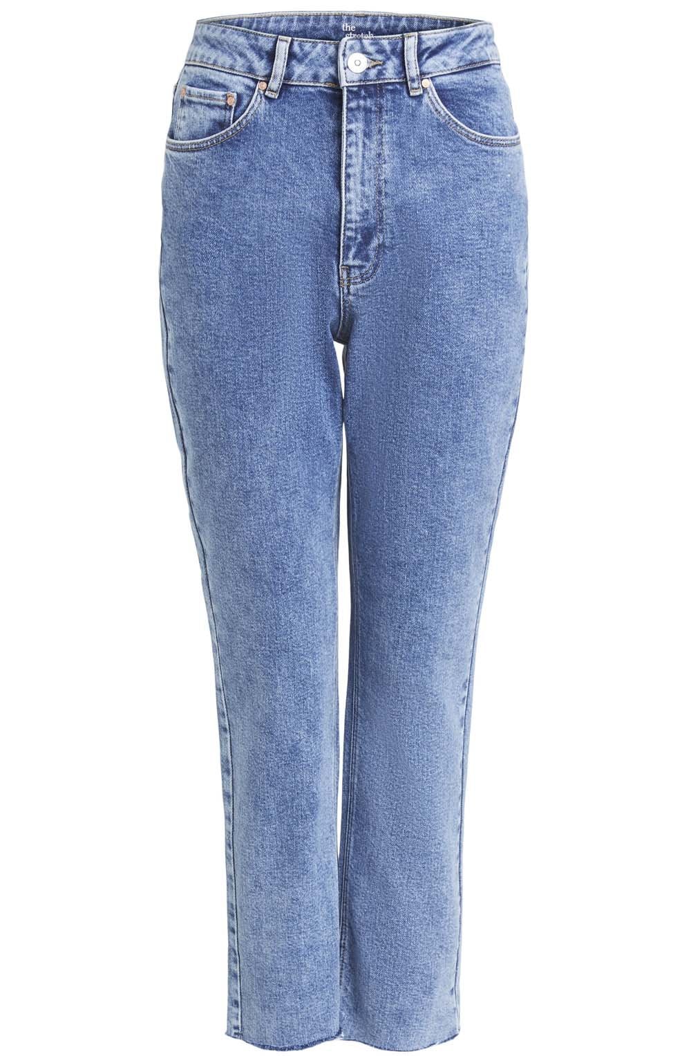 Blue Denim High Waisted Jeans