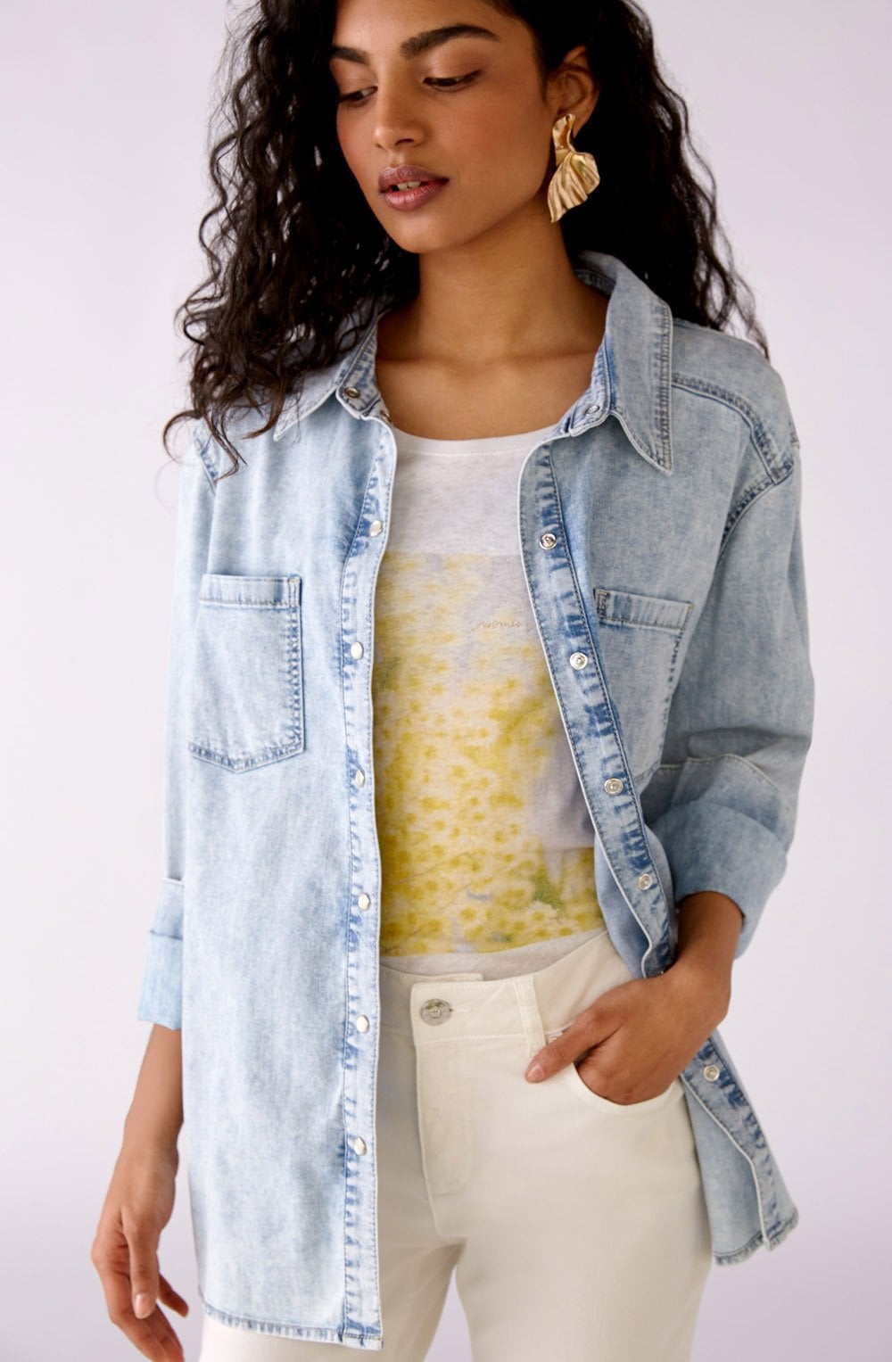 Blue Denim Shirt