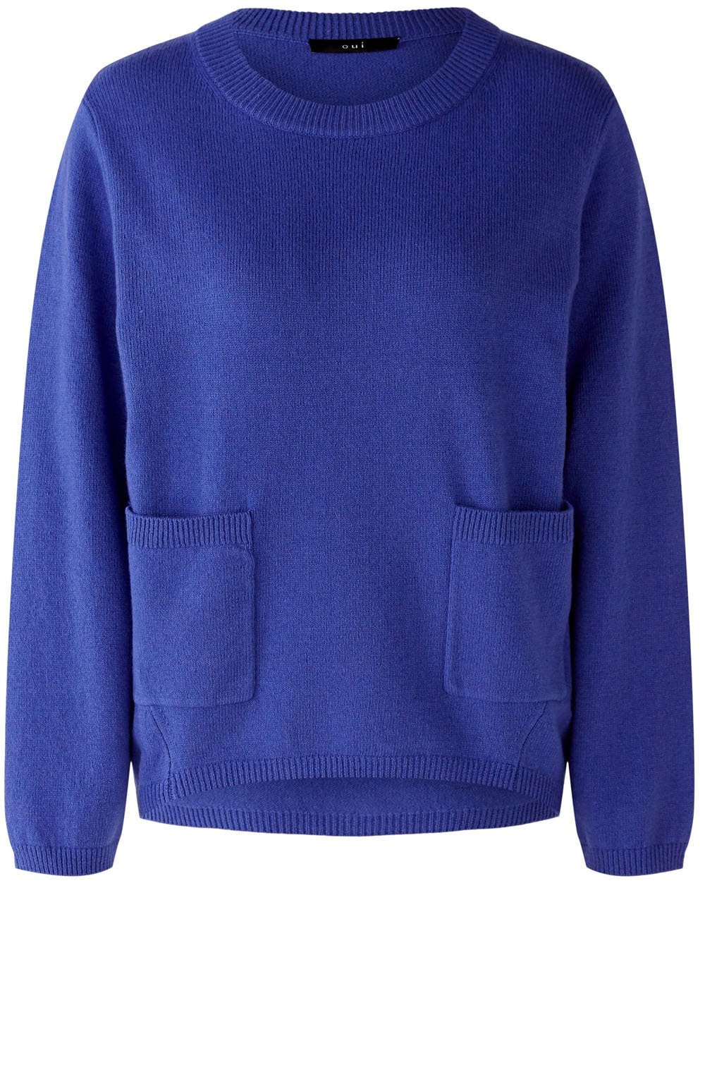 Blue Double Pocket Jumper