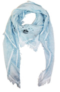 Blue fog cotton Scarf