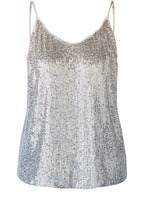 Blue Fog Sequin Camisole