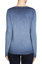 Blue Jersey Top