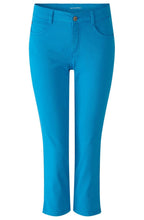 Blue Jewel Cropped Skinny Jeans