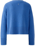 Blue Large Patch Pocket Jumper
