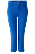 Blue Lolite Cropped Skinny Jeans