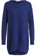 Blue Long Line Jumper