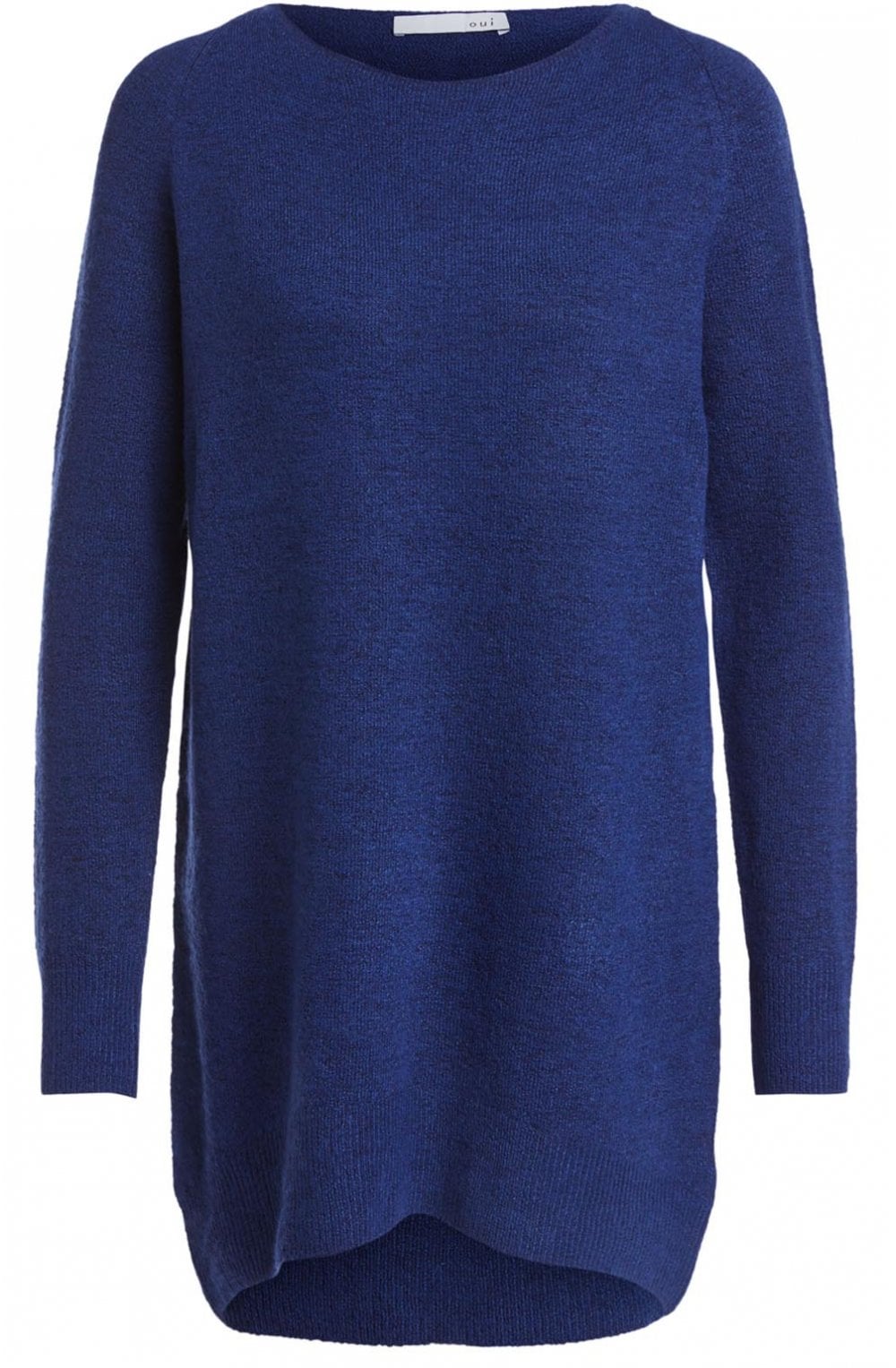 Blue Long Line Jumper