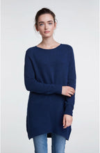 Blue Long Line Jumper