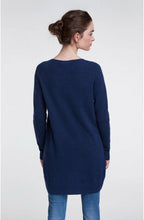 Blue Long Line Jumper