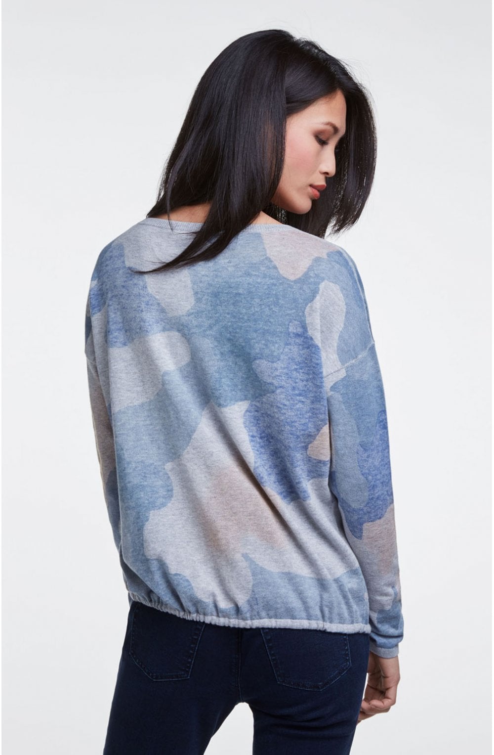Blue Patterned Jumper