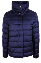 Blue Quilted Coat