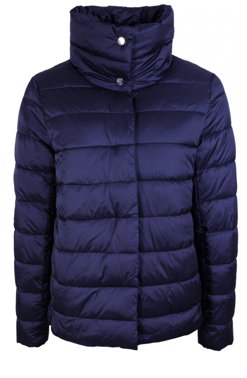 Blue Quilted Coat