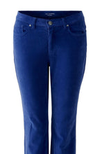 Blue Ribbon Cord Cropped Bootcut Trousers