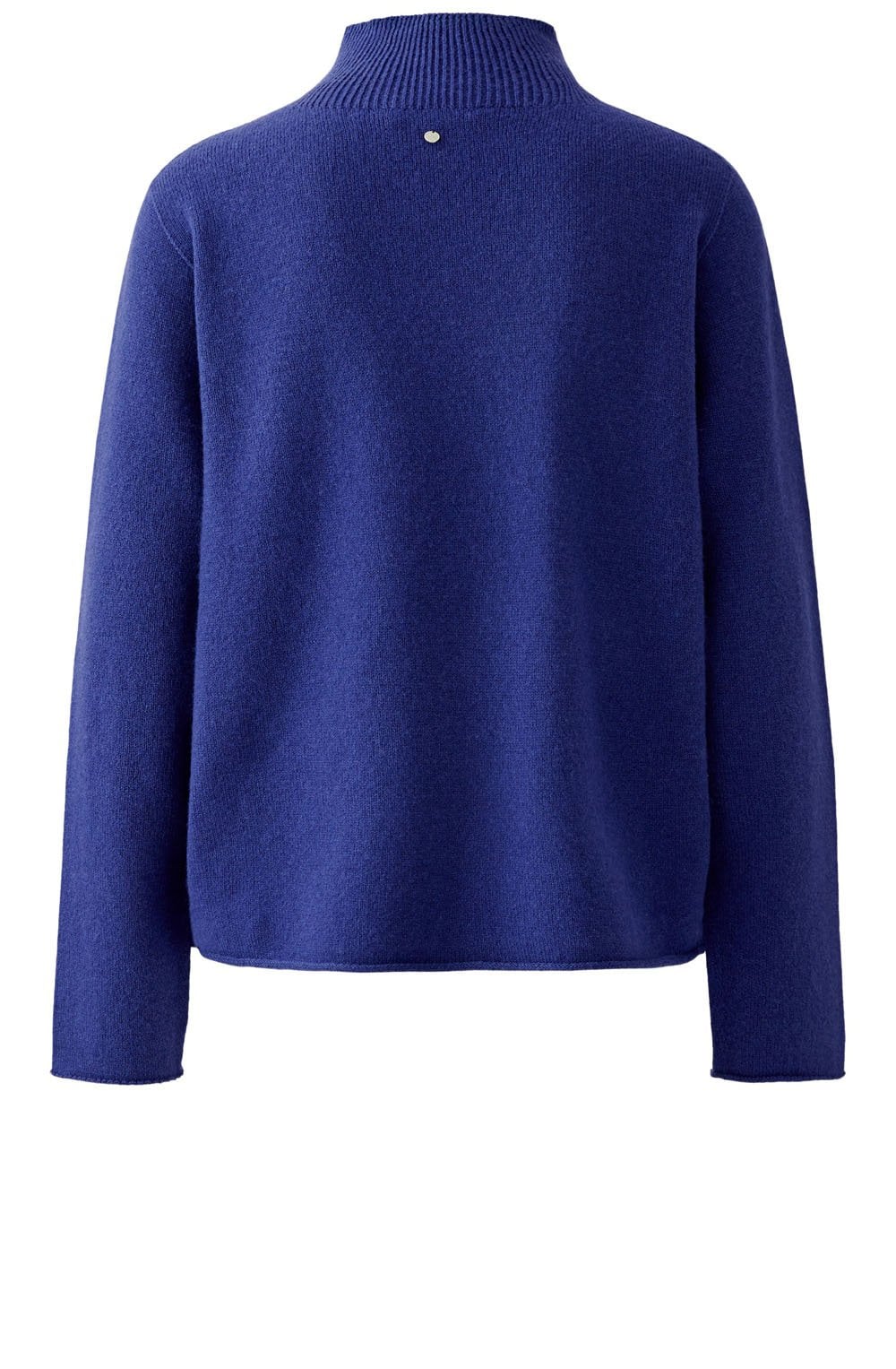 Blue Ribbon High Neck Fine Knit Jumper