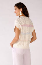 Blue Rose Cable Knit Slip Over