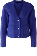 Blue Sparkle Button Cardigan