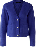 Blue Sparkle Button Cardigan