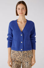 Blue Sparkle Button Cardigan
