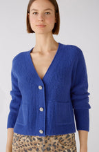 Blue Sparkle Button Cardigan