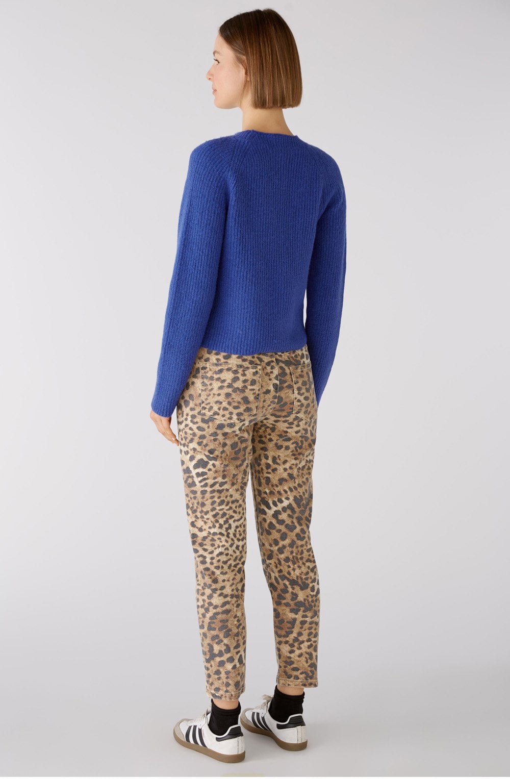 Blue Sparkle Button Cardigan