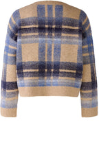 Blue Stone Casual Check Jumper