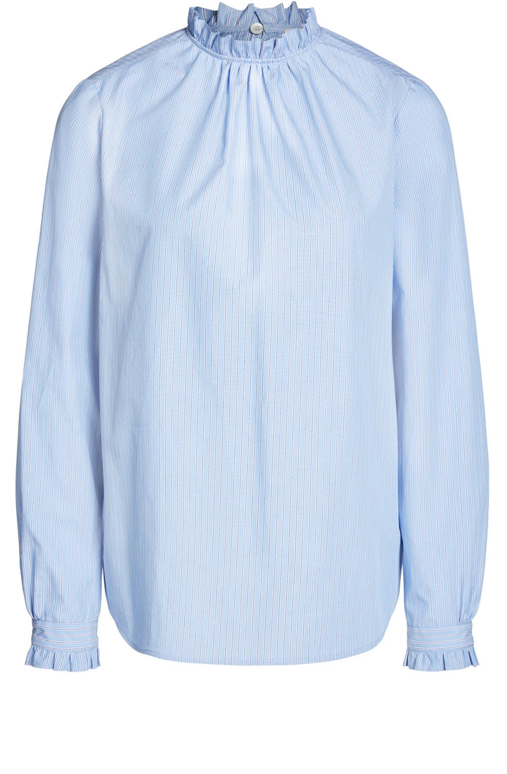 Blue Striped Blouse