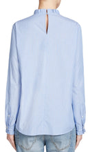 Blue Striped Blouse