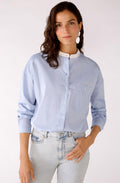 Blue Tunic Style Blouse
