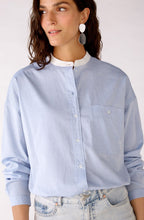 Blue Tunic Style Blouse