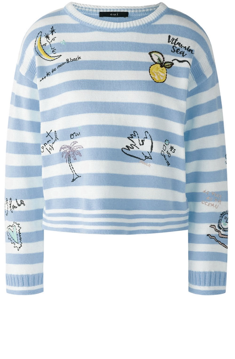 Blue Vitamin Sea Lemon Jumper