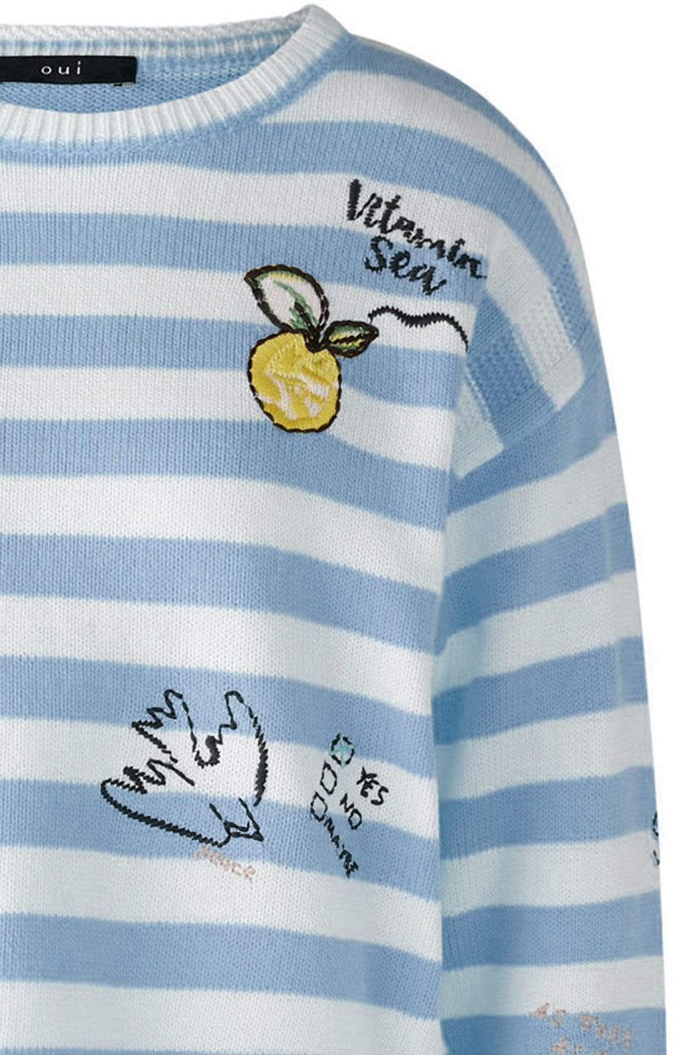 Blue Vitamin Sea Lemon Jumper
