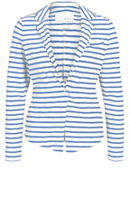 Blue & White Striped Jacket