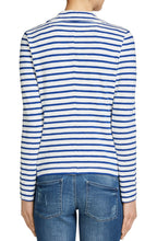 Blue & White Striped Jacket