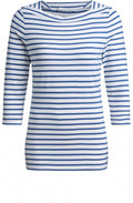 Blue & White Striped Top