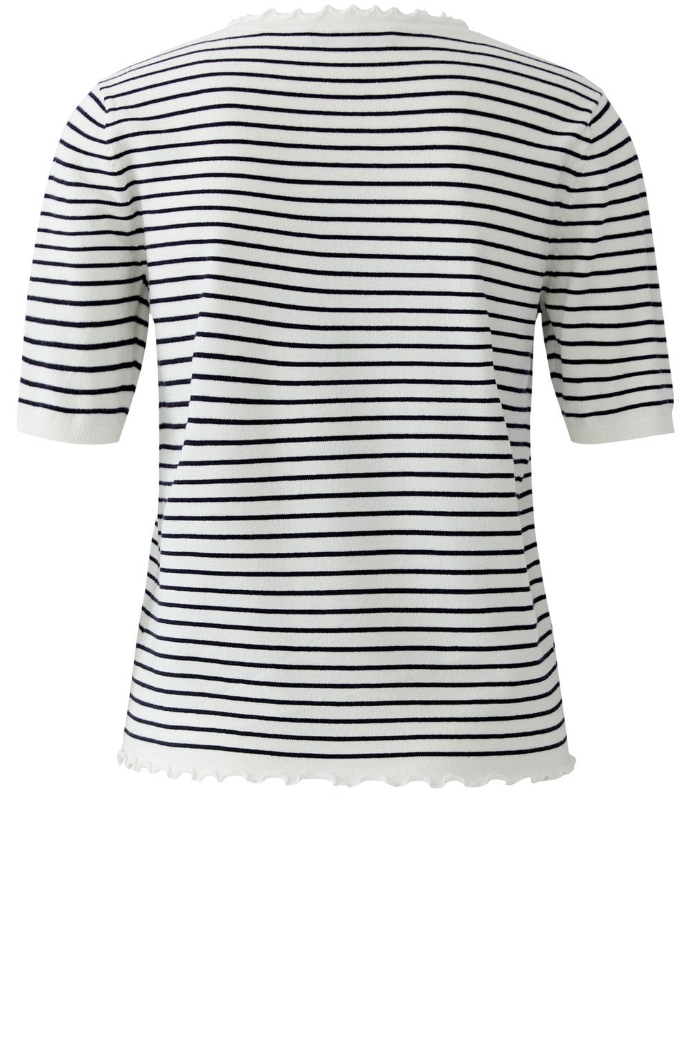 Blue & White Striped Top