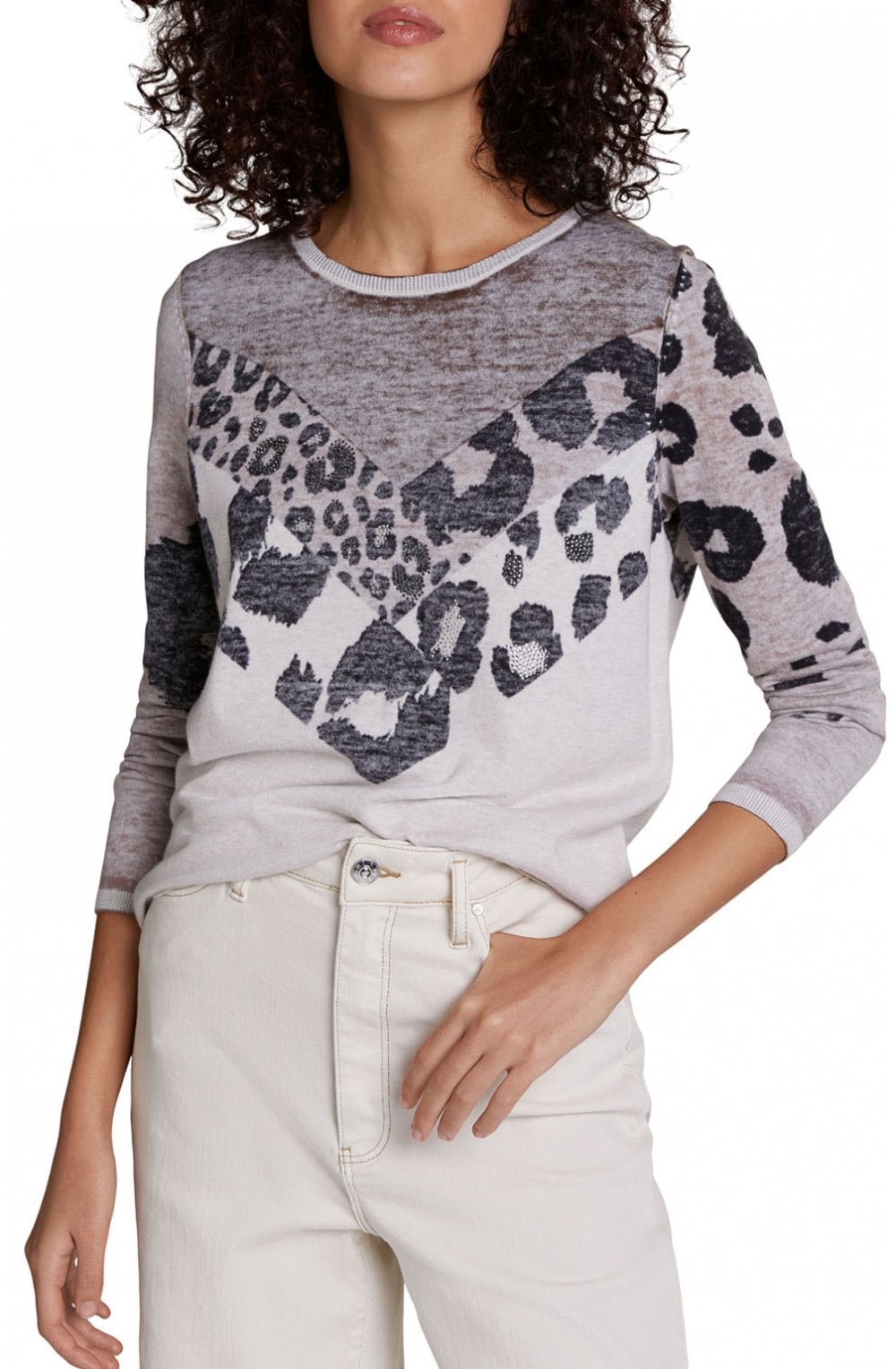 Bold Animal Design Jumper